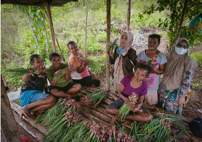 For the Mandouw Farming Women’s Group, an Effort will not Betray the Results