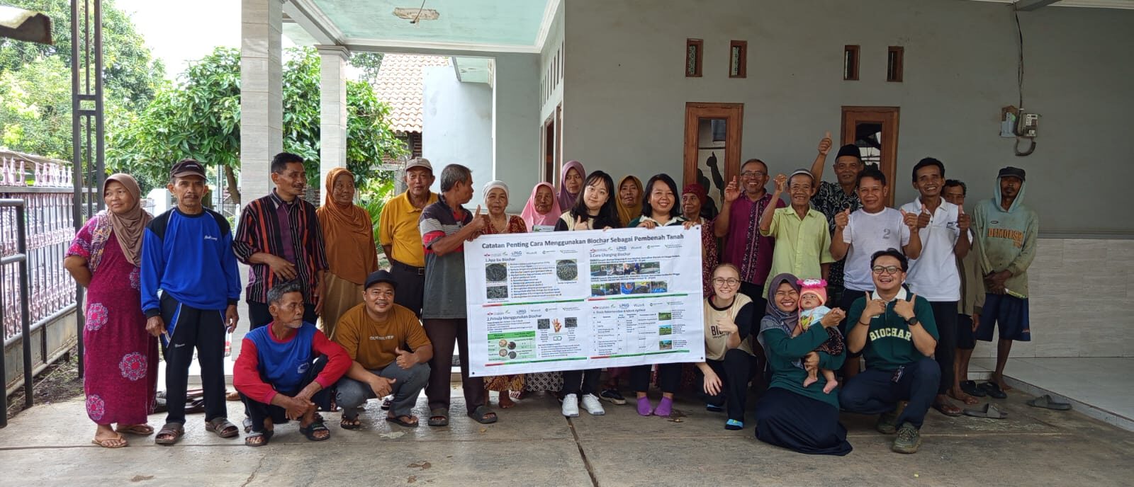 From Organic Waste to Valuable Biochar, A Visit to Biochar Facility in Batang  Yayasan